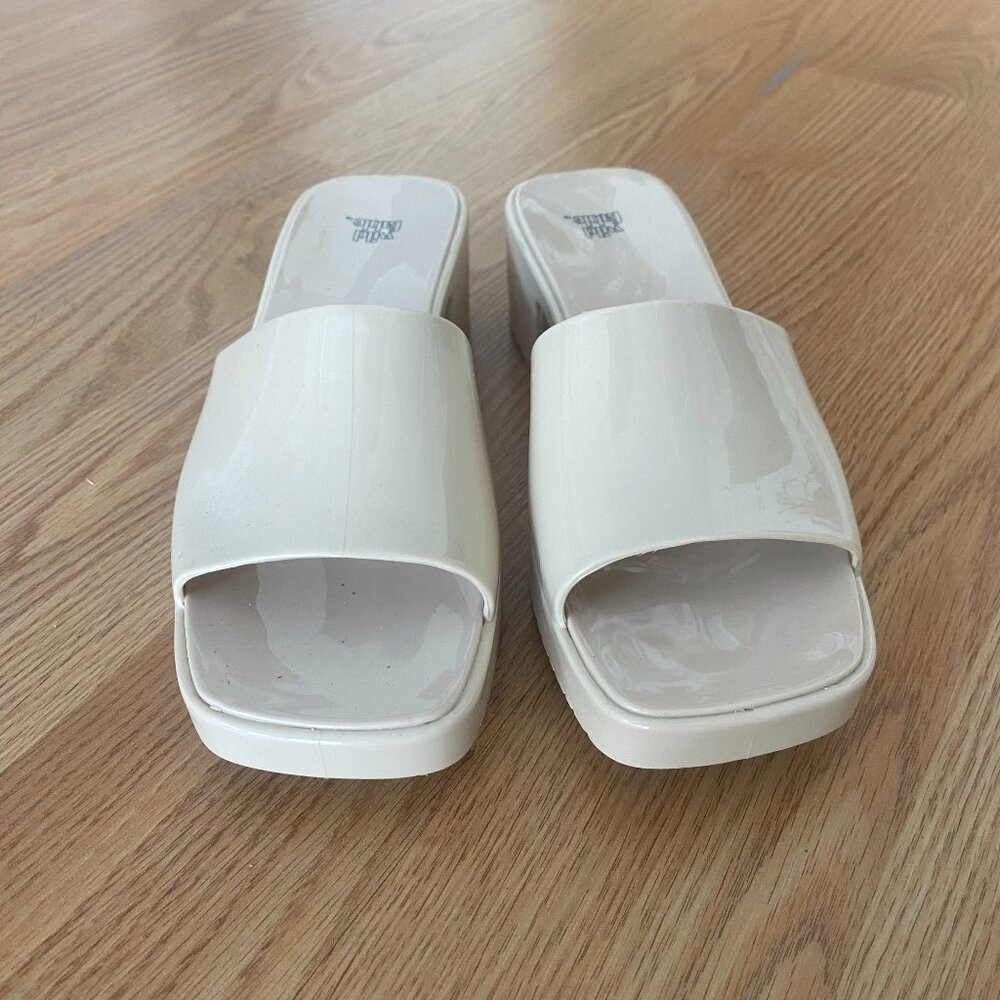 Nude Heel Sandals